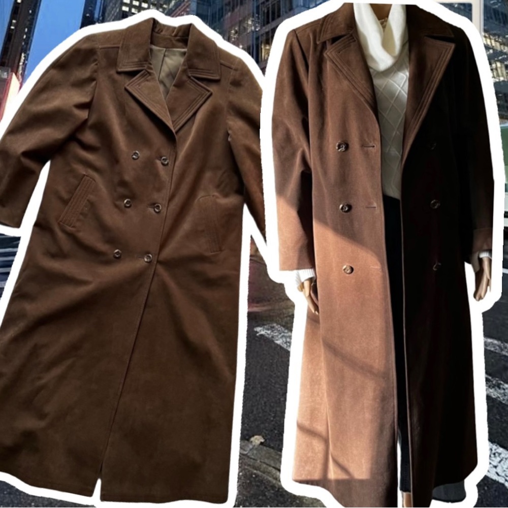 Classic Brown Trench Coat